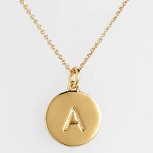 Kate Spade 'one in a million' initial necklace